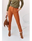 Pantaloni eleganti rosii cu sifon MP45138 - Magazin online - Boutique